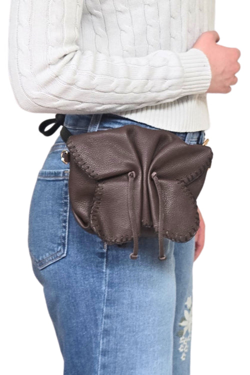 Mini Butterfly Leather Bag