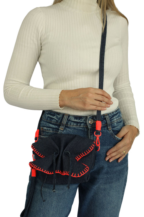 Mini Butterfly Leather Bag