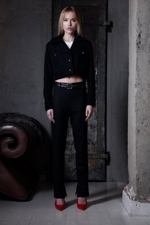 Blazer Rib Jacket by Kajal New York