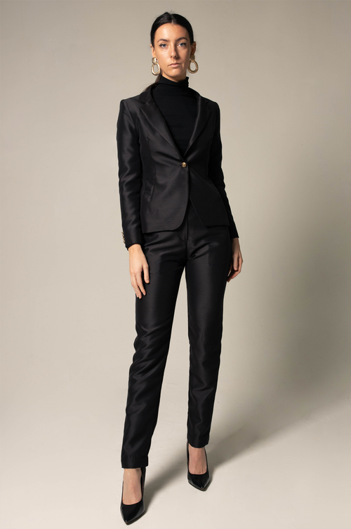 Women's Blazer/Suit in Black by Le Réussi®