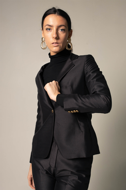 Women's Blazer/Suit in Black by Le Réussi®