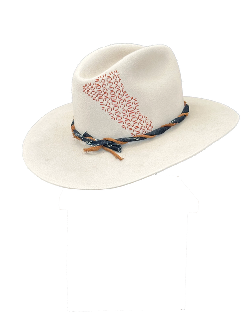 "Kitty Hawk" Fur Felt Hat by B.M. Franklin & Co