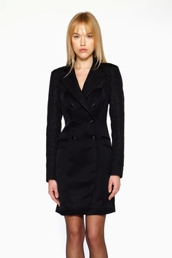 Tuxedo Corset Blazer Dress by Kajal New York