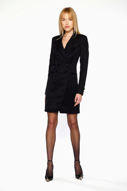 Tuxedo Corset Blazer Dress by Kajal New York
