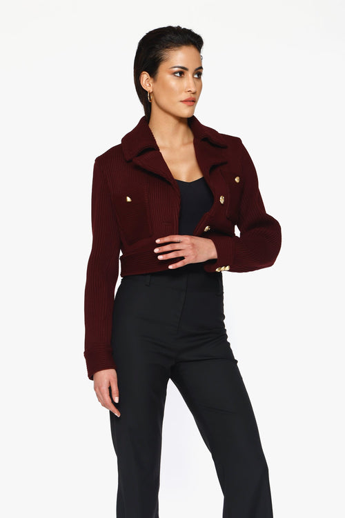 Blazer Rib Jacket by Kajal New York