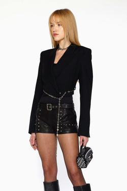 Cutout Chain Blazer by Kajal New York