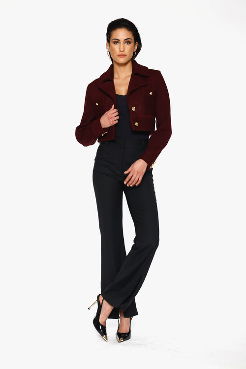 Blazer Rib Jacket by Kajal New York