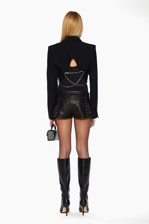 Cutout Chain Blazer by Kajal New York