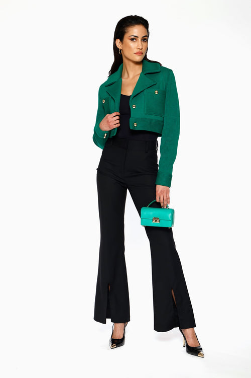 Blazer Rib Jacket by Kajal New York