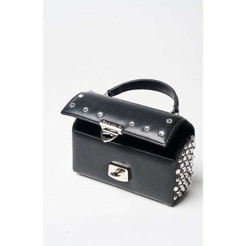 The Mini Trove Bag in Disco Onyx by Kajal New York