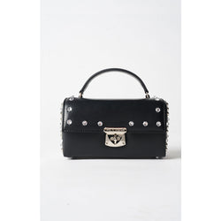The Mini Trove Bag in Disco Onyx by Kajal New York