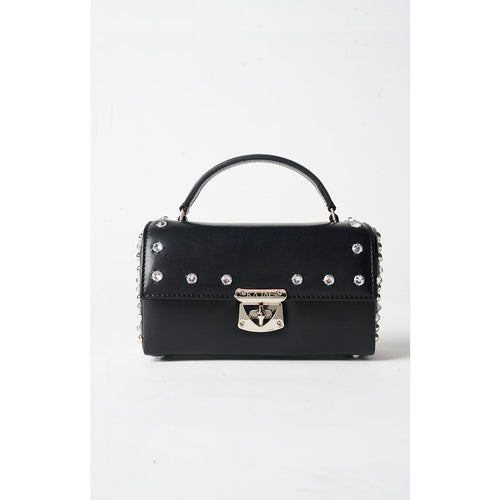 The Mini Trove Bag in Disco Onyx by Kajal New York